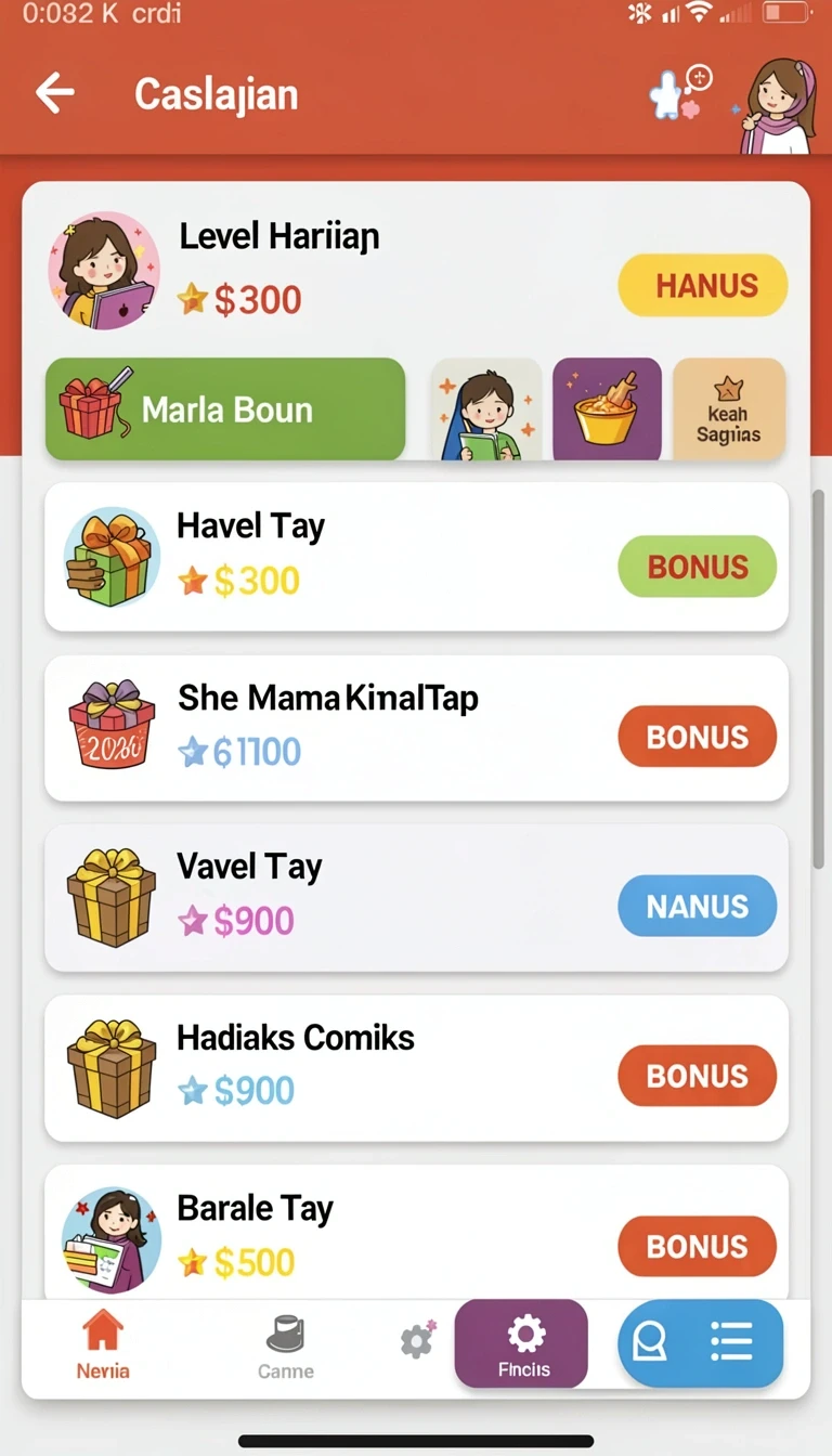 Tampilan utama aplikasi Cara Menggunakan Aplikasi katakwin untuk Pemula yang intuitif dan efisien.